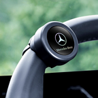 Steering Wheel Power Assist Knob - Customizable Logo