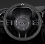 LuxeDrive Breathable Suede Steering Wheel Cover - Anti-slip, Sweat-Resistant & Soft Grip