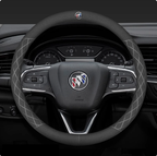 LuxeDrive Breathable Suede Steering Wheel Cover - Anti-slip, Sweat-Resistant & Soft Grip