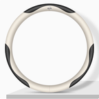 Elegancia Pro - Hand-Stitched Nappa Leather Steering Cover with Anti-Slip Backing