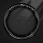 AirWeave Leather Steering Cover – Breathable Leather & Enhanced Grip