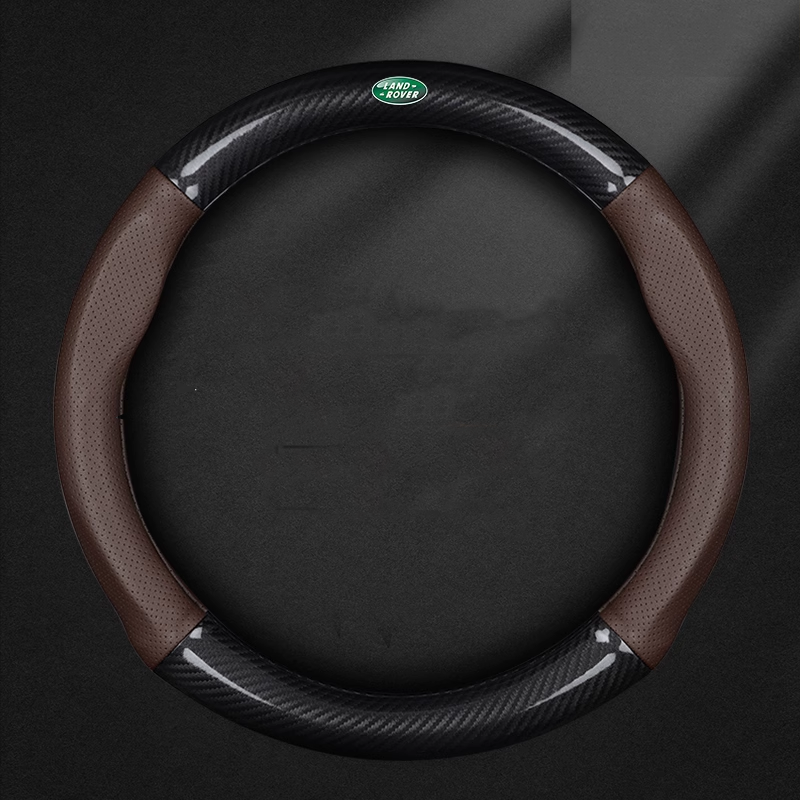 AirWeave Leather Steering Cover – Breathable Leather & Enhanced Grip