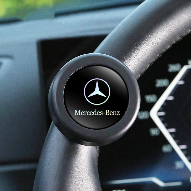 Steering Wheel Power Assist Knob - Customizable Logo
