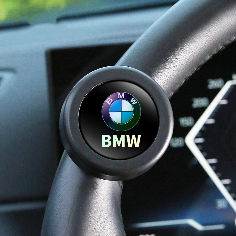 Steering Wheel Power Assist Knob - Customizable Logo