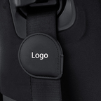 LuxeHold Seatbelt Adjuster – Premium Cow Leather & Logo Customization