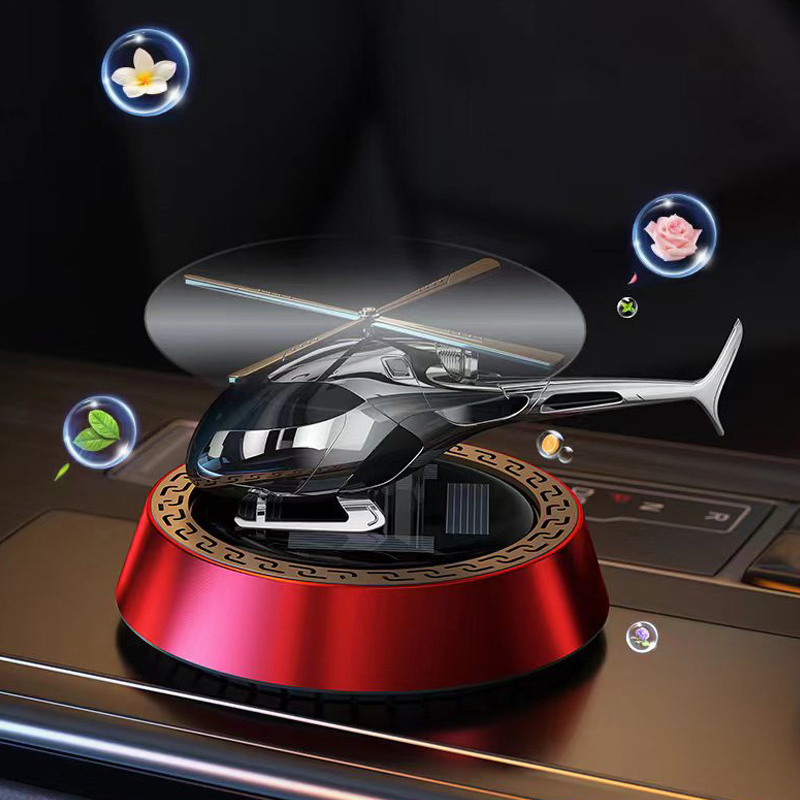 JetAroma Car Freshener – Solar-Powered Spinning Fragrance Plane