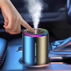 AuraMist Car Diffuser – Rechargeable with Ambient Light