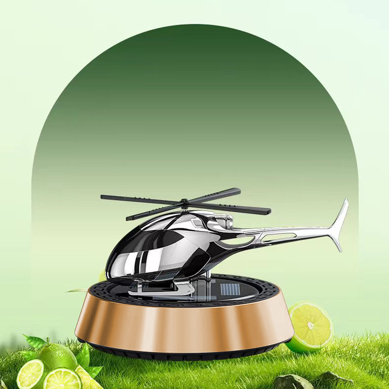 JetAroma Car Freshener – Solar-Powered Spinning Fragrance Plane