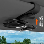 GlideMount Car Glasses Clip – Minimalist Style with Logo Customization