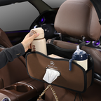 LuxOrganix SeatBack Organizer – Premium Storage for Modern Drivers, Custom Logo Ready