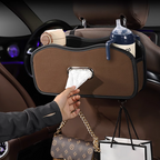 LuxOrganix SeatBack Organizer – Premium Storage for Modern Drivers, Custom Logo Ready